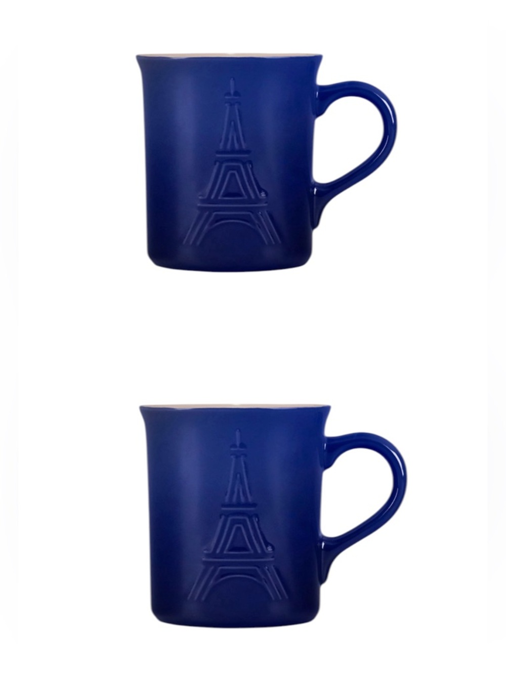 Le Creuset Eiffel Tower Collection Stoneware Mug, 14 oz. Set of 2